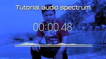 Tutorial cara membuat audio spectrum dan time spot di android