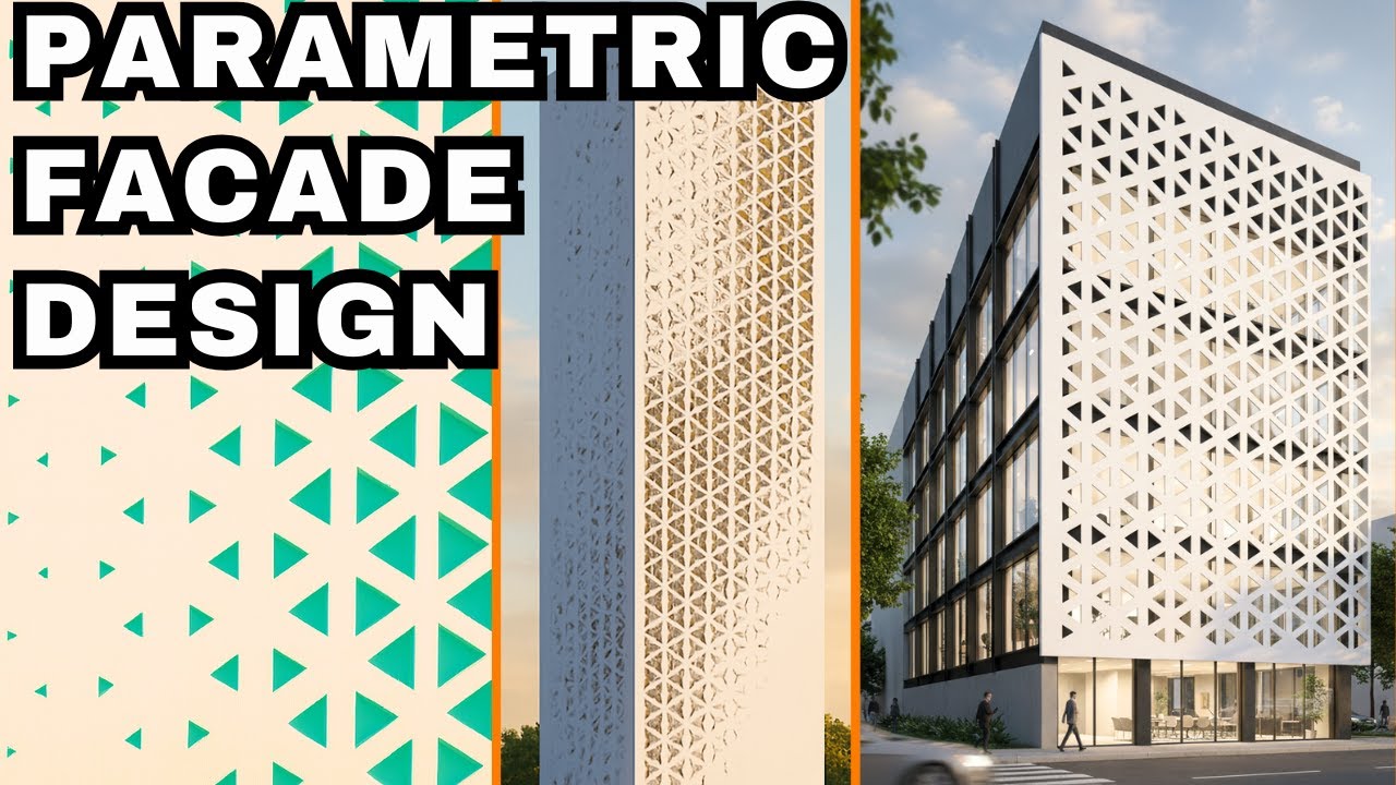 Laser-Ready Parametric Facade in Rhino + Grasshopper | Tutorial for ...