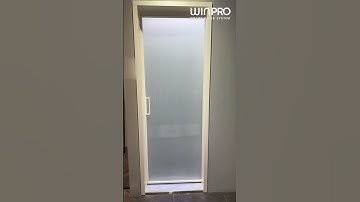 Mẫu cửa lùa 1 cánh thích hợp cho các không gian hẹp giúp tiết kiệm không gian🏡