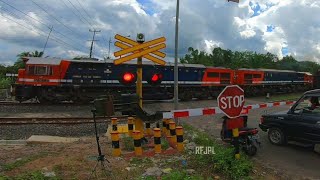 Perlintasan Kereta Api Patih Galung Prabumulih Sumatera Selatan
