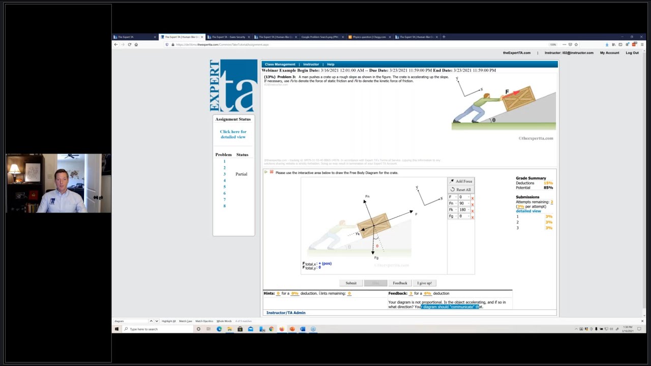 Expert TA – OpenStax: Exam Security, Problem Authoring, Tracking ...