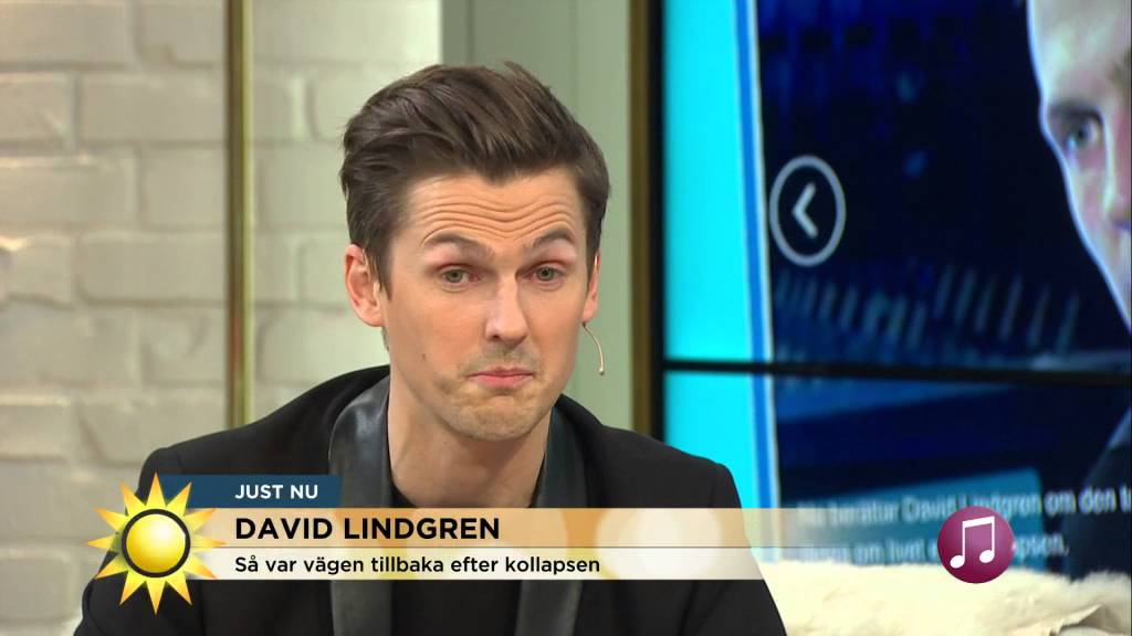 Efter kollapsen – David Lindgren berättar om sin comeback - Nyhetsmorgon (TV4)