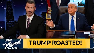 Donald Trump Roasted on Jimmy Kimmel Live #jimmy #latenight #trump