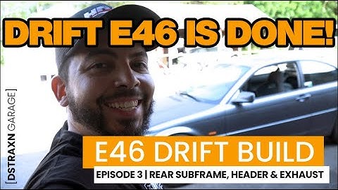 E46 Drift Build Part 3 - Condor Speed Shop Subframe Bushings Install