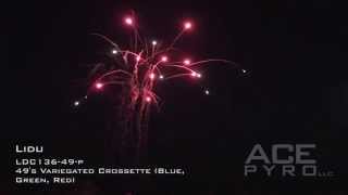 LDC136-49 Lidu 49's Variety Crossette (Blue, Green, Red)