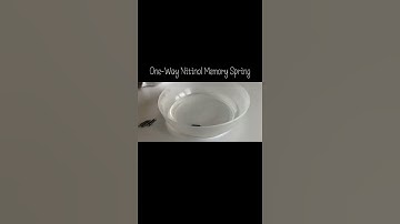 Nitinol Memory Spring