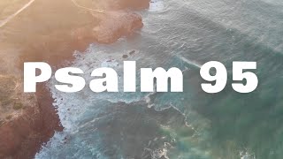Psalm 95 (ESV) | Official Lyric Video | Joel Howard