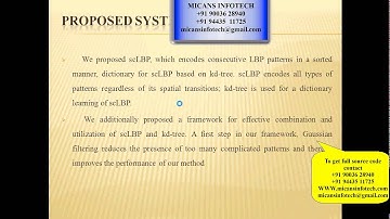 Sorted Consecutive Local Binary Patternfor Texture Classification