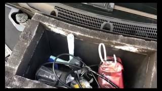 BMW i3 front trunk frunk isolation.