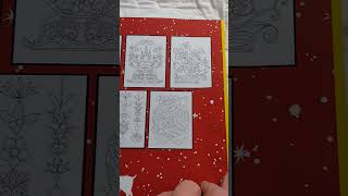 Christmas Coloring Book / Minimalist Relaxation / 40 + Coloring Pages / #Shorts