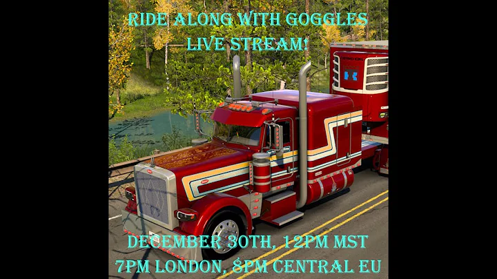 Ride Along with Goggles Live Stream. Last of 2023!