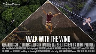 WALK WITH THE WIND - 650 m Slackline World Record in Auvergne