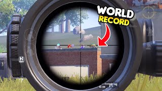 I Made Another FASTEST Sniping World Record • BGMI