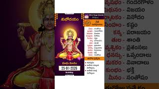 Jan 25 2026  Nithra Telugu Calendar astrology telugu