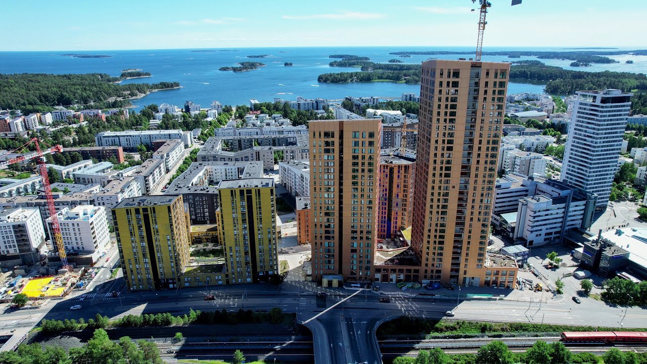Helsinki Vuosaari Towers (Atlas, Hyperion and Cirrus), June 2024