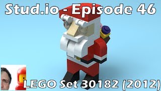 LEGO Creator Set 30182 - Santa Polybag [2012] (Stud.io - Ep. 46)