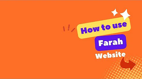 How to Use Farah Smart Website | Tech with Tania