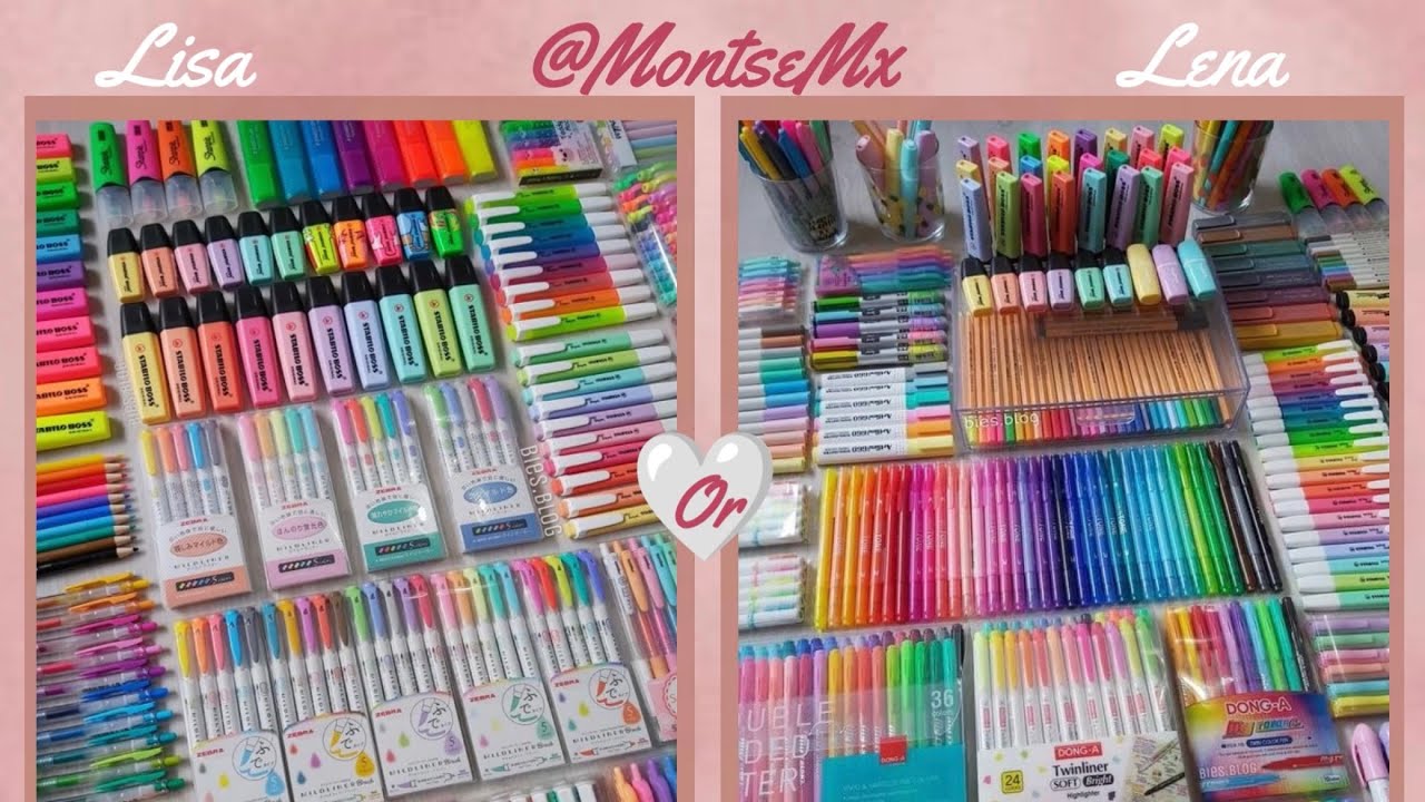 LISA OR LENA - SCHOOL SUPPLIES - @MontseMx #Lisa #lena #lisaorlena #schoolsupplies