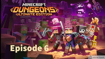 Play Minecraft Dungeons WITH KIDS Walkthrough - Episode 6 - Fiery Forge