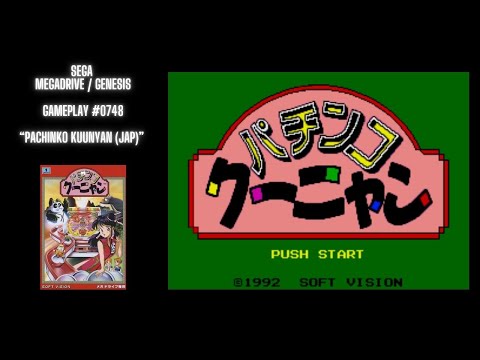 Pachinko Kuunyan (JAP) (Megadrive / Gameplay #0748) - YouTube