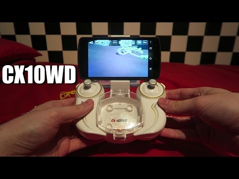 Cheerson CX-10WD FPV on a Phone!