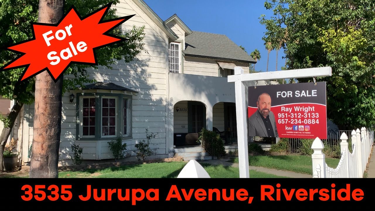 Wood Streets Home For Sale by Ray Wright 3535 Jurupa Avenue, Riverside, CA YouTube