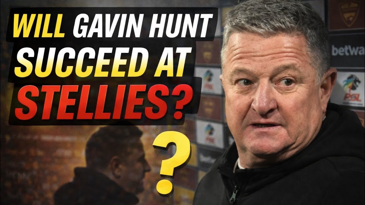 Футбольный клуб «Стелленбош» назначил Гэвина Ханта новым тренером! 