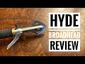 Evolution outdoors hyde broadhead review