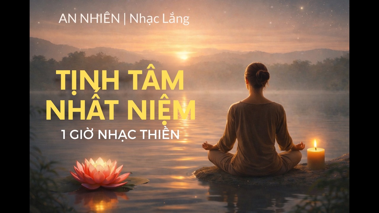 Tịnh Tâm Nhất Niệm 1 Giờ Nhạc Thiền Thư Giãn, Khi Lòng Cần Chậm Lại