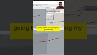 Graph Mapper magic! 📊 Visualize sine curves in Grasshopper #grasshopper3d #tutorialshorts