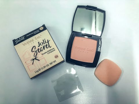 Обзор, отзыв на пудру // Vivienne Sabo Poudre Matifiante Compacte Joli Secret