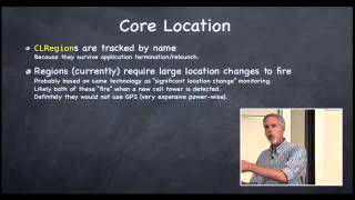 Stanford University - iPhone Programming Tutorial 14 - Core Location and Map Kit Profile