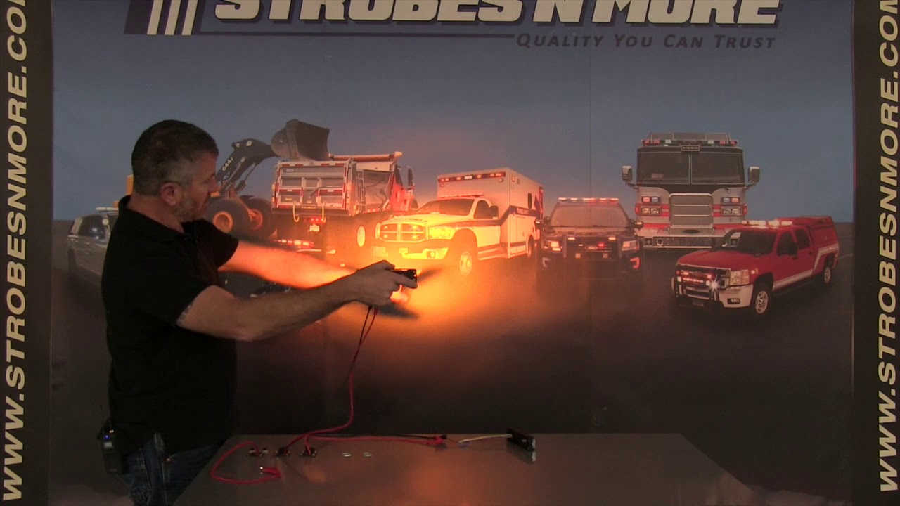 Strobes N' More ESeries Vertical Mount Demonstration YouTube