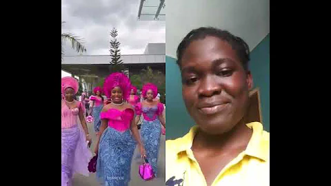 Gorgeous Ladies on Beautiful Lace Styles at Prudent Gabriel’s Wedding#fyp​#shorts​#asoebi​#fypシ