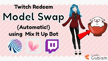 How to Add "Model Swap" Twitch Redeems for VTube Studio using  Mix It Up Bot