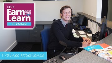 ETC Traineeship provides stepping stone to prepare youth for University