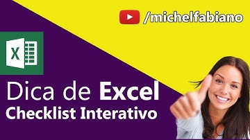 Como Criar uma Caixa de Seleção Interativa ou Checklist no Excel