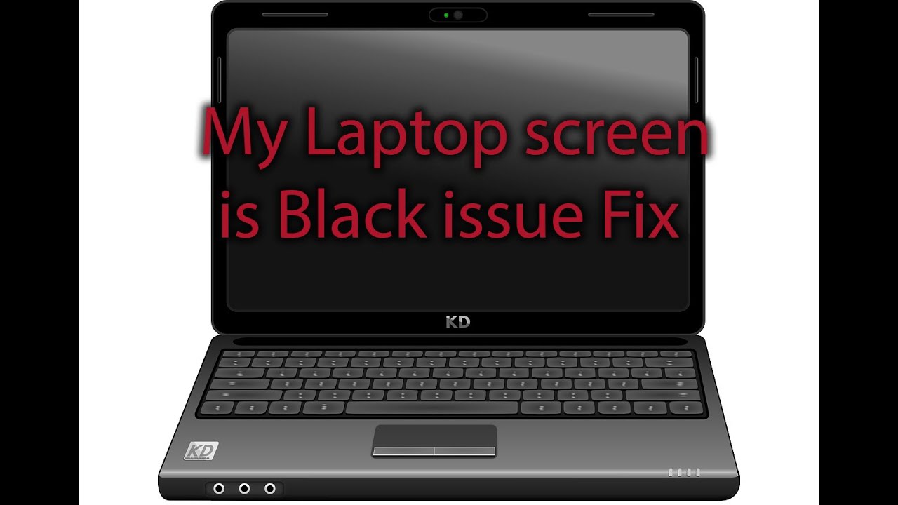 My Laptop screen is Black issue Fix | FunnyDog.TV