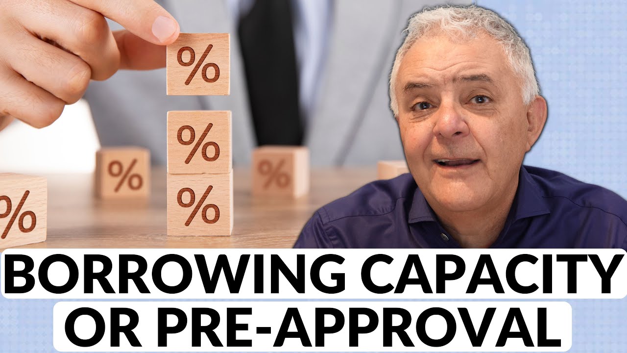 Borrowing Capacity or PreApproval Australian Real Estate Dr Andrew Unterweger YouTube