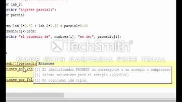 programa en el que se ingresen 3 notas de 12 estudiante en Pseint