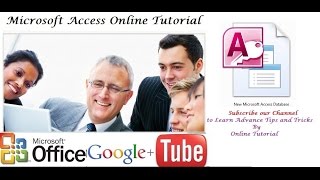 14  MICROSOFT ACCESS HOW TO CREATE  FORM PIVOTTABLE VIEW