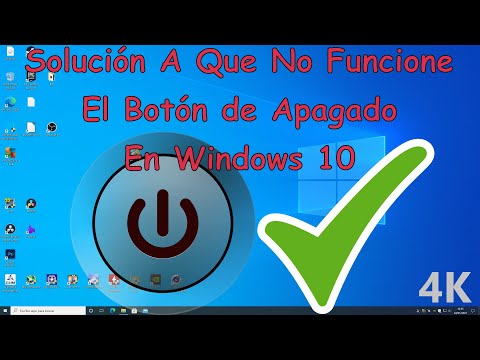 Botón De Apagado WINDOWS 10 NO FUNCIONA ? Solución