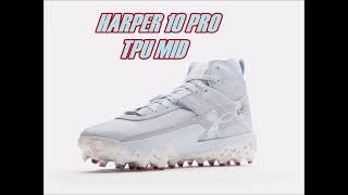 Under Armour Harper 10 Pro TPU Mid Basebll Cleat