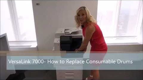 VersaLink 7000 - How to Replace Consumable Drums