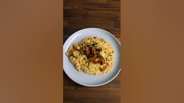 Creamy MUSHROOM RISOTTO Like an Italian #Shorts