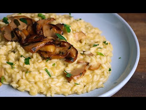 Creamy MUSHROOM RISOTTO Like an Italian #Shorts | Vincenzo