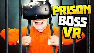 FYNN BREAKS OUT OF PRISON AND MAKES JUICE! Prison Boss VR Gameplay Part 2 VR HTC Vive Gameplay