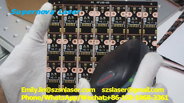 PCB QR code laser printing machine