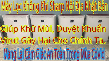 Máy Lọc Không Khí Sharp Mini Nội Địa Nhật Bản Bãi Giá Rẻ Cho Cá Nhân