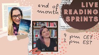 Finish your March reads ? End of Month Live Reading Sprints
